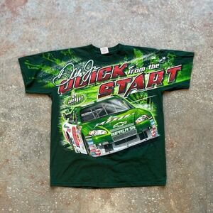 Dale Earnhardt Jr Chase Authentics #88 Amp Energy Racing T-Shirt Mens Large